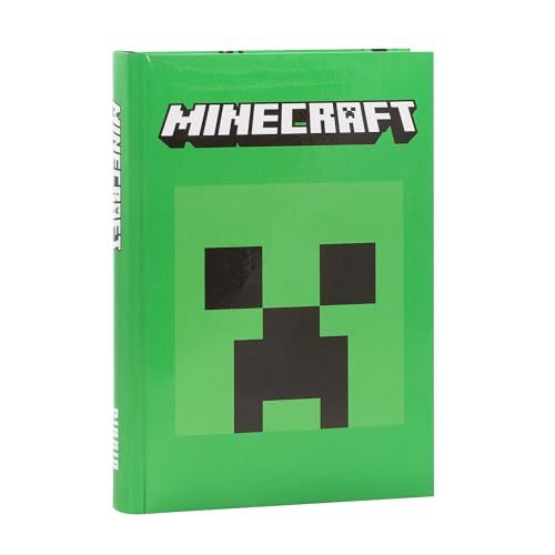Franco Cosimo Panini Minecraft Agenda scolaire journalier 12 mois pour enfants et adolescents Couverture rembourrée 320 pages en couleur Idéal pour l'école primaire et collège 12,7 x 17,8 cm Vert