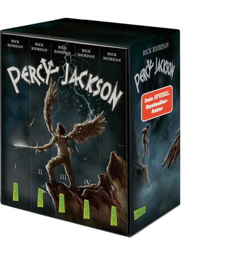 Percy-Jackson-Taschenbuchschuber (Percy Jackson): Alle fünf Bände der Bestsellerserie im Schuber!